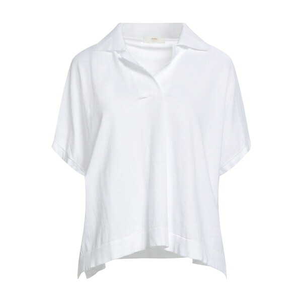【送料無料】 フェデーリ レディース ニット&セーター アウター Sweaters White