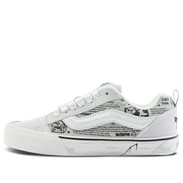 Vans バンズ メンズ スニーカー 【Vans x HIRONO Knu Skool 'White Black' VN000CS0BHD】 サイズ US_11(29.0cm)|asty