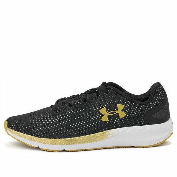 Under Armour アンダーアーマー メンズ スニーカー  【Under Armour Charged Pursuit 2 \u0027Black Gold\u0027 3022594-005】  大きさ US_9(27.0珊)
