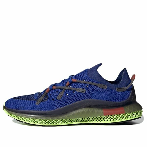 adidas アディダス メンズ スニーカー  【adidas 4D Fusio \u0027Bold Blue Light Flash Yellow\u0027 H04509】  大いさ US_M_14