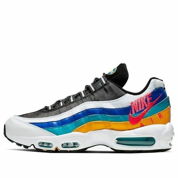 Nike ナイキ メンズ スニーカー  【Nike Air Max 95 \u0027Windbreaker Red Orbit-University Gold\u0027 AJ2018-123】  大きさ US_10.5(28.5糎)
