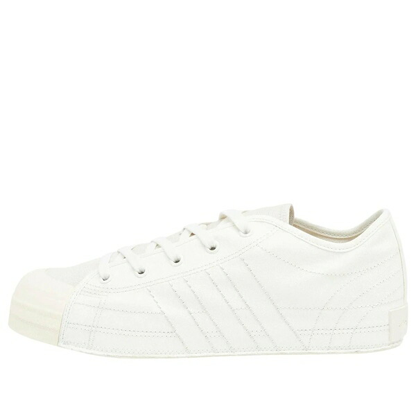 adidas アディダス メンズ スニーカー  【adidas x Y-3 Nizza Low \u0027Core White Talc Wonder White\u0027 JQ2456】  大きさ US_7(25.0珊)