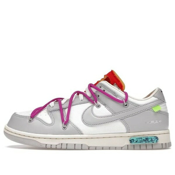 Nike ナイキ メンズ スニーカー 【Nike x Off-White Dunk Low 'Lot 45 of 50' DM1602-101】 サイズ US_M_3.5｜asty