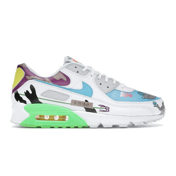 Nike ナイキ メンズ スニーカー 【Nike Air Max 90 Flyleather Ruohan Wang】 サイズ US_M_13 Multi-Color/Multi-Color|asty