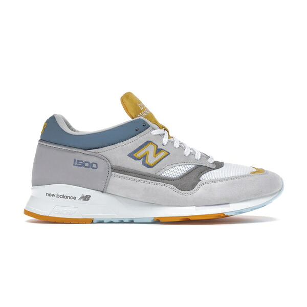 New Balance ニューバランス メンズ スニーカー 【New Balance 1500 END. Grey Heron】 サイズ US_5.5(23.5cm) Grey/Light Grey-Yellow｜asty