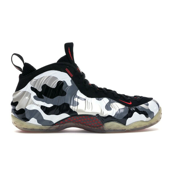 Nike ナイキ メンズ スニーカー  【Nike Air Foamposite One Fighter Jet】  サイズ US_9.5(27.5cm) Black/Hyper Red-Dark Grey-White