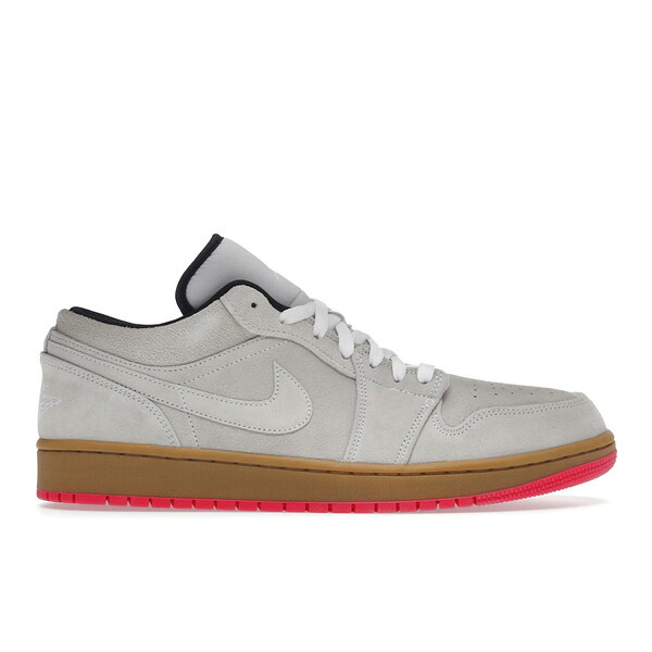 Jordan ジョーダン メンズ スニーカー 【Jordan 1 Low White Gum Hyper Pink】 サイズ US_10(28.0cm) White/White-Gum Yellow-Hyper Pink｜asty