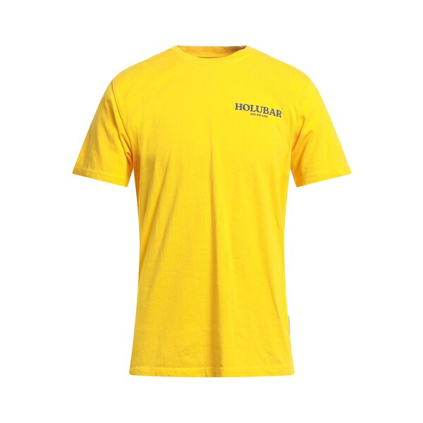 【送料無料】 ホルバー メンズ Tシャツ トップス T-shirts Yellow