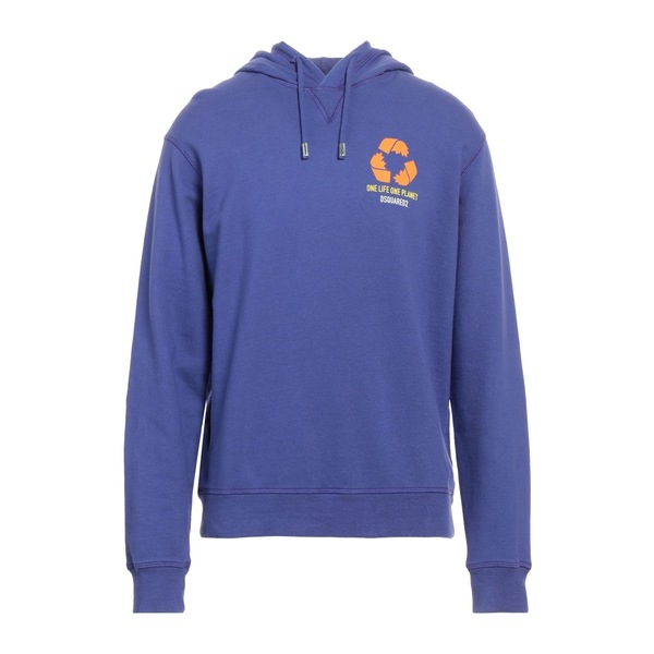 【送料無料】 ディースクエアード メンズ パーカー・スウェットシャツ アウター Sweatshirts Purple