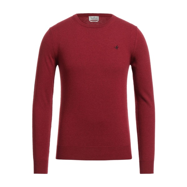 【送料無料】 ブルックスフィールド メンズ ニット&セーター アウター Sweaters Red