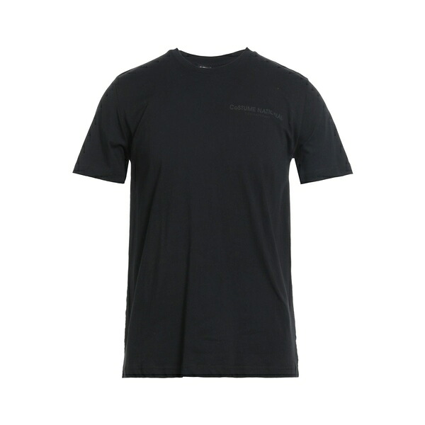 【送料無料】 コスチュームナショナル メンズ Tシャツ トップス T-shirts Black