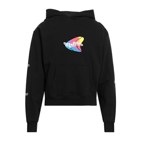 【送料無料】 エムエスエフティーエスレップ メンズ パーカー・スウェットシャツ アウター Sweatshirts Black