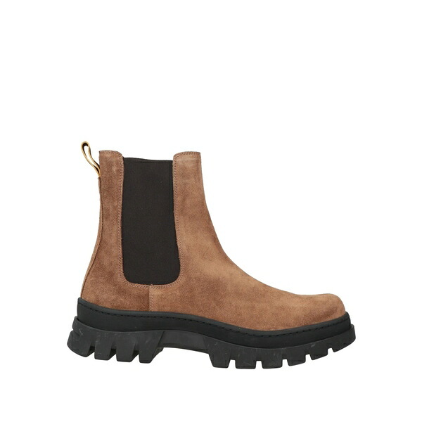 【貨物輸送無料】 ムーレー メンズ ブーツ シューズ Ankle boots Beige