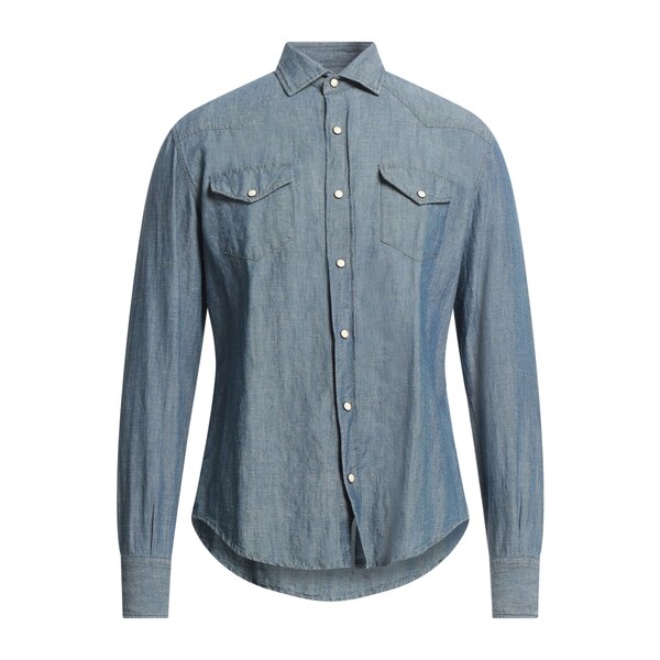 【送料無料】 イレブンティ メンズ シャツ トップス Denim shirts Blue