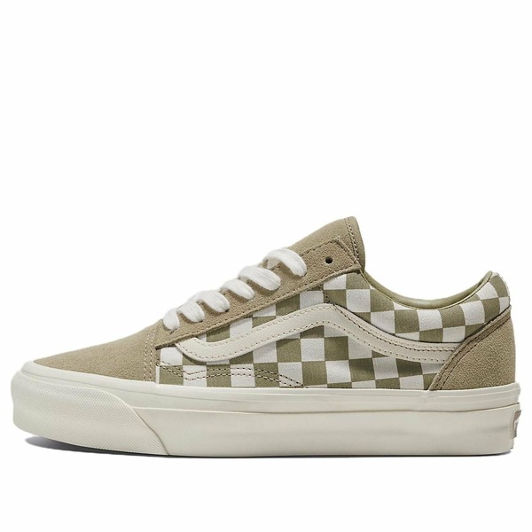Vans バンズ メンズ スニーカー  【Vans MTE Old Skool Checkerboard \u0027Sage\u0027 VN000CY2SAG】  大きさ US_5.5(23.5糎)