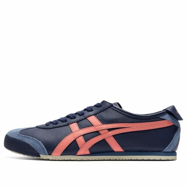 Onitsuka Tiger オニツカタイガー メンズ スニーカー  【Onitsuka Tiger Mexico 66 \u0027Navy Pink\u0027 1183A201-409】  大いさ US_10.5(28.5糎) メンズ靴-靴-スニーカー