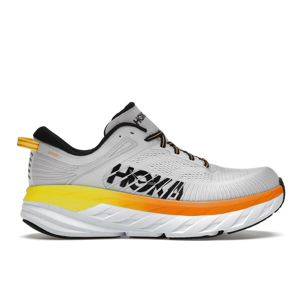 Hoka One One ホカオネオネ メンズ スニーカー  【Hoka One One Bondi 7 Nimbus Cloud】  サイズ US_M_14 Nimbus Cloud/Radiant Yellow