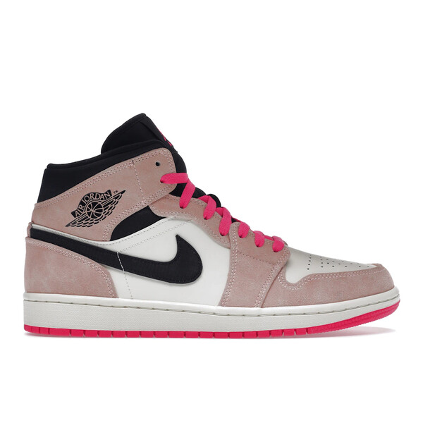 Jordan ジョーダン メンズ スニーカー 【Jordan 1 Mid Crimson Tint】 サイズ US_8.5(26.5cm) Crimson Tint/Hyper Pink-Black-Sail|asty