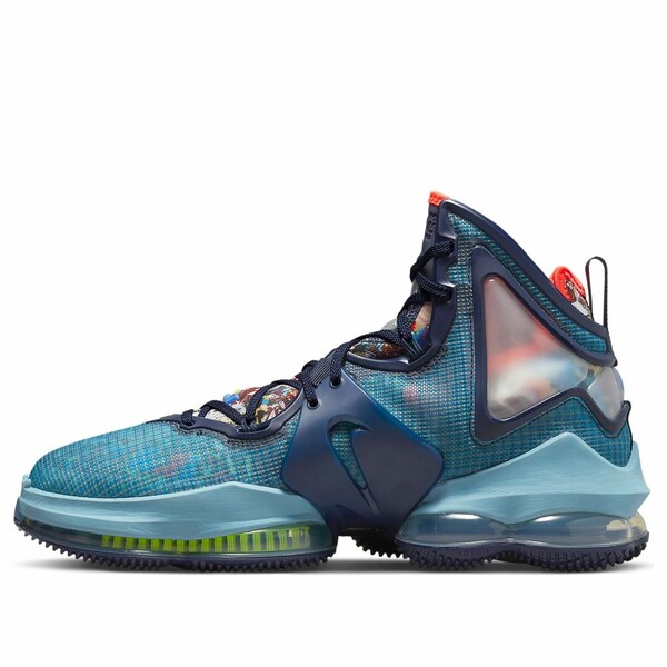 Nike ナイキ メンズ スニーカー  【Nike LeBron 19 \u0027Fast Food - Dutch Blue\u0027 CZ0203-400】  大きさ US_9.5(27.5糎)