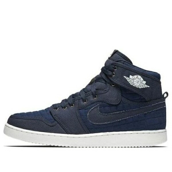 Jordan ジョーダン メンズ スニーカー  【Air Jordan 1 AJKO High OG Canvas \u0027Obsidian\u0027 638471-403】  大きさ US_11.5(29.5糎)