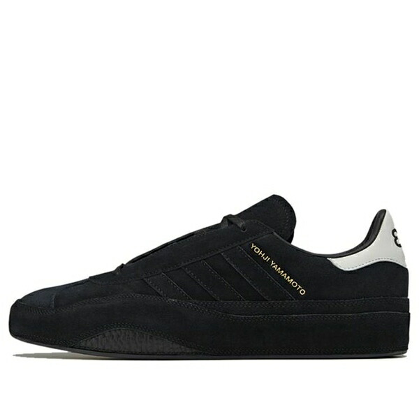 adidas アディダス メンズ スニーカー 【adidas Y-3 Gazelle 'Black White' HQ6510】 サイズ US_6.5(24.5cm)｜asty