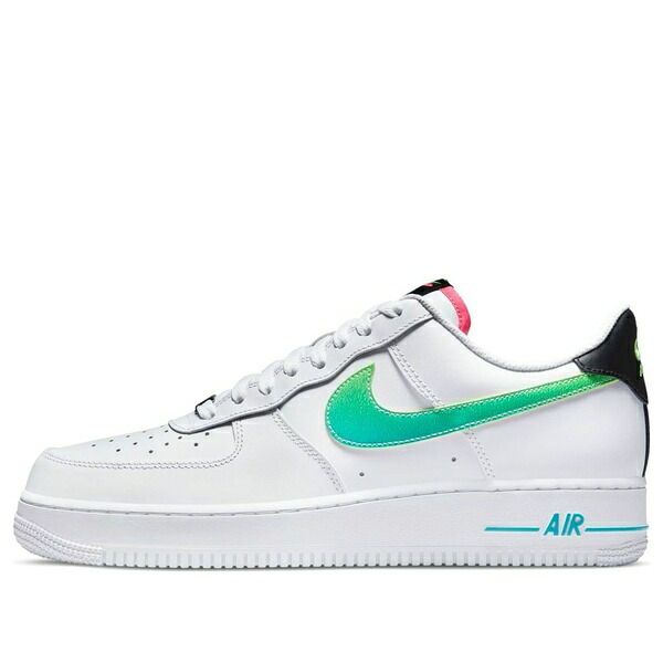Nike ナイキ メンズ スニーカー  【Nike Air Force 1 \u002707 LV8 \u0027White Aquamarine\u0027 DJ5148-100】  大きさ US_M_14