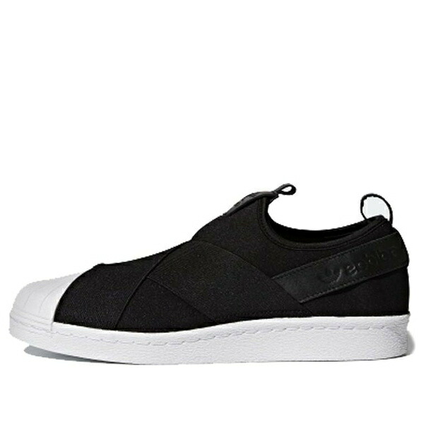 adidas アディダス メンズ スニーカー 【adidas Superstar Slip-On 'Core Black' BZ0112】 サイズ US_12.5(30.5cm)｜asty
