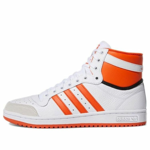 adidas アディダス メンズ スニーカー  【adidas Top Ten High \u0027White Team Orange\u0027 S24136】  大きさ US_M_4.5