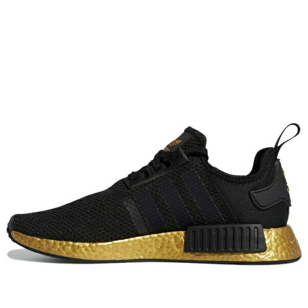 adidas アディダス メンズ スニーカー  【adidas NMD_R1 STLT Primeknit \u0027Black Gold Metallic\u0027 FW7572】  大きさ US_12(30.0糎)