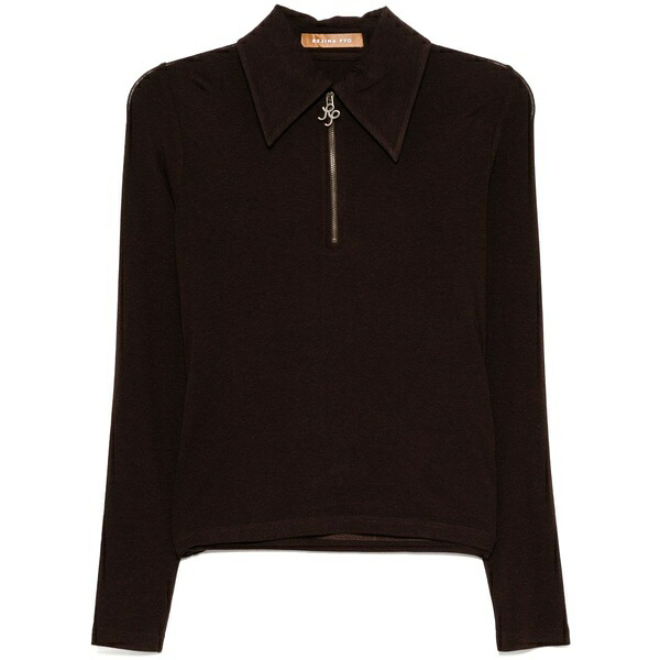 レジーナ・ピョウ レディース スポーツシャツ トップス Jasmine polo top Brown