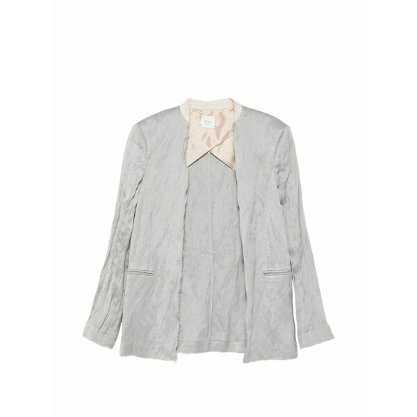 アリジ レディース 上衣＆上衣 アウター Sartoriale frayed blazer Grey