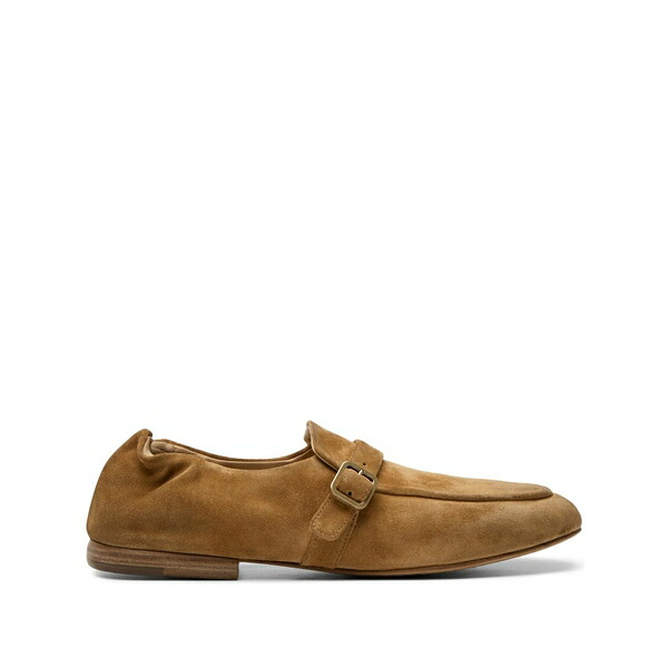 マーシャル  レディース スリッポン・ローファー シューズ Mandolo buckle-strap loafers Brown