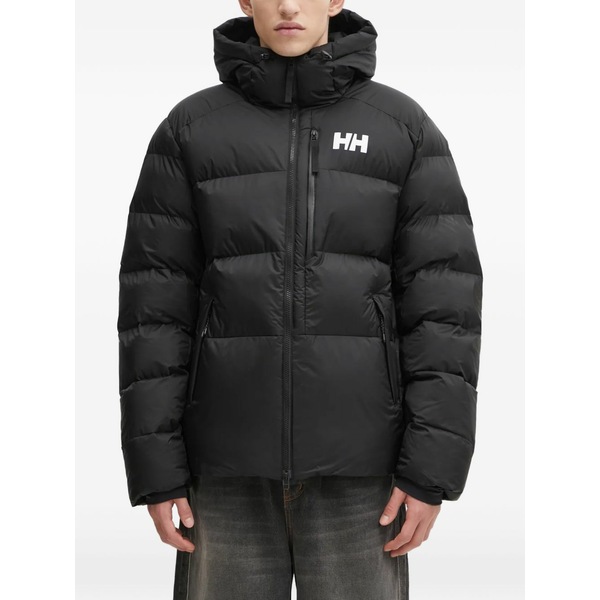 ヘリーハンセン メンズ 上衣＆上衣 アウター Hooded jacket Black メンズファッション-コート・ジャケット