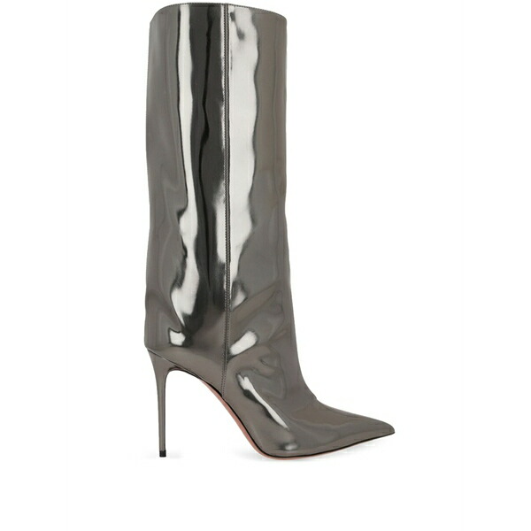 アミナモアディ レディース ブーツ シューズ 95粍 fiona boots Silver