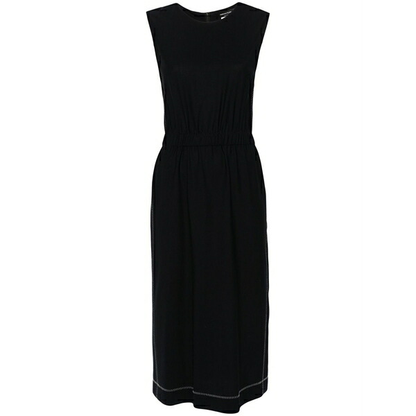 ファビアナ フィリッピ レディース ワンピース トップス Contrast-stitching midi dress Blue｜asty