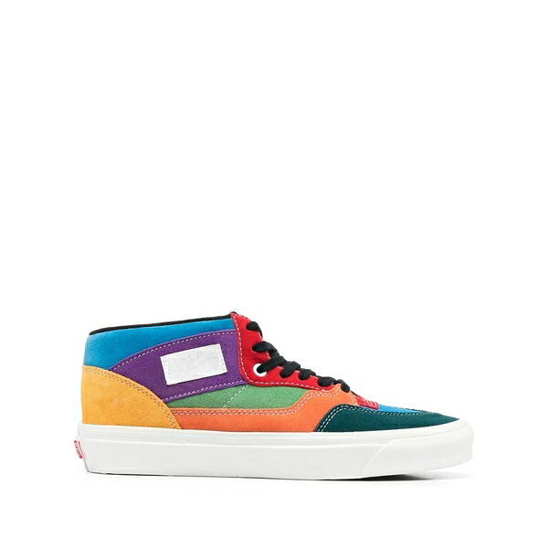 バンズ メンズ スニーカー シューズ Sk8-hi panelled sneakers Blue