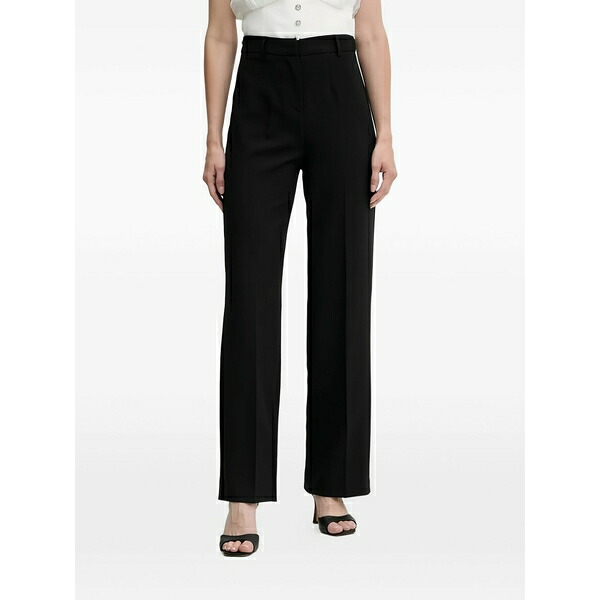 モーガンレーン レディース カジュアルパンツ ボトムス Poya wide-leg trousers Black