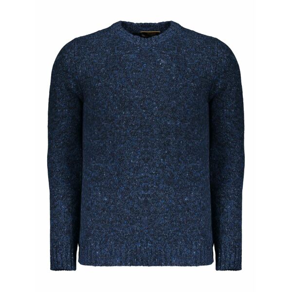 ムーレー メンズ 編み物\u0026プルオーバー アウター Crew-neck sweater Blue
