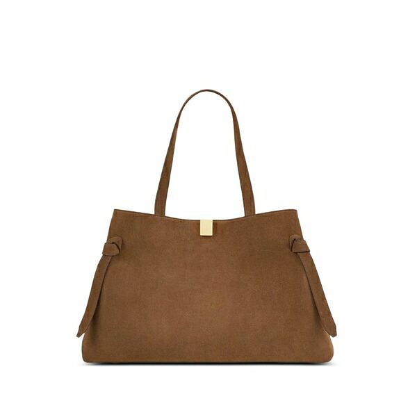 ユゼフィ レディース トートバッグ バッグ Gyoza suede tote bag Brown|asty