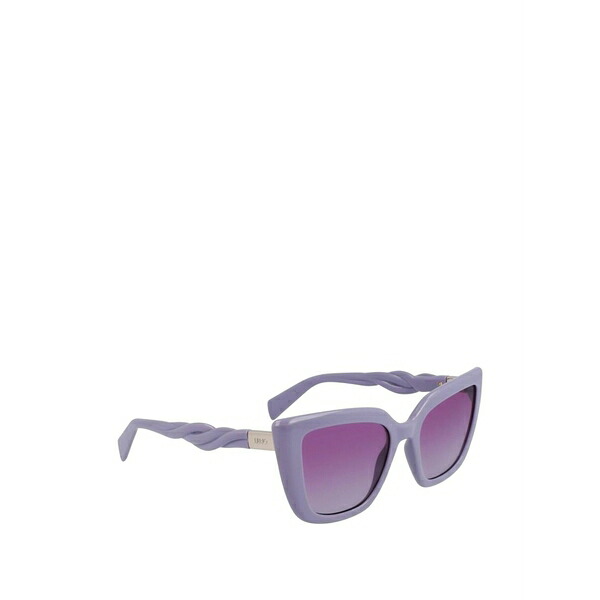 リュージョー レディース サングラス＆アイウェア アクセサリー Twisted-arm cat-eye sunglasses Purple