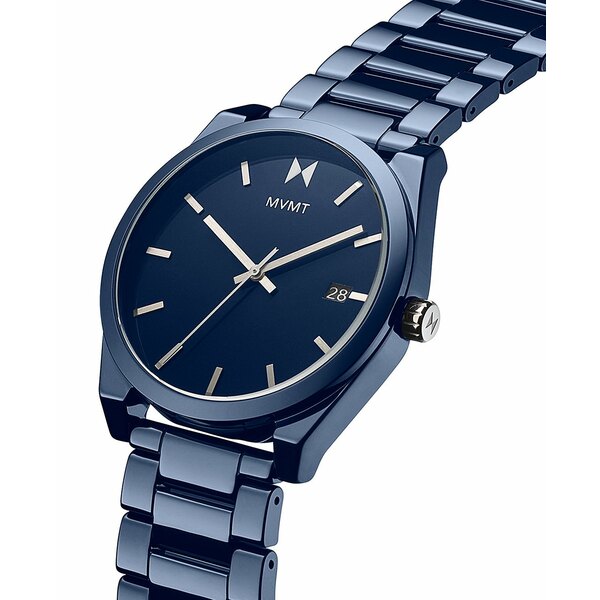 エムブイエムティー メンズ ブレスレット・バングル・アンクレット アクセサリー Men's Chronograph Blacktop Ceramic  Bracelet Watch 47mm Black メンズジュエリー・アクセサリー