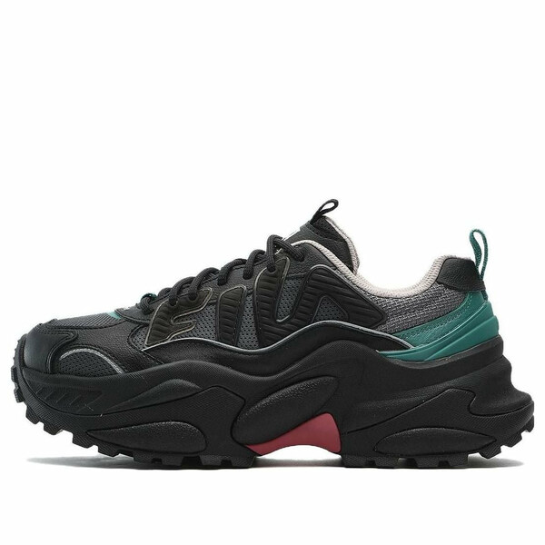 FILA フィラ レディース スニーカー 【(WMNS) FILA Core CELLA Shoes \'Black Green\' F12W331109FCB】 サイズ US_7(24.0cm)|asty