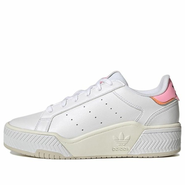 adidas アディダス レディース スニーカー 【(WMNS) adidas Court Tourino Bold Shoes Off White / Beam Pink' GX1848】 サイズ US_5(22.0cm)|asty