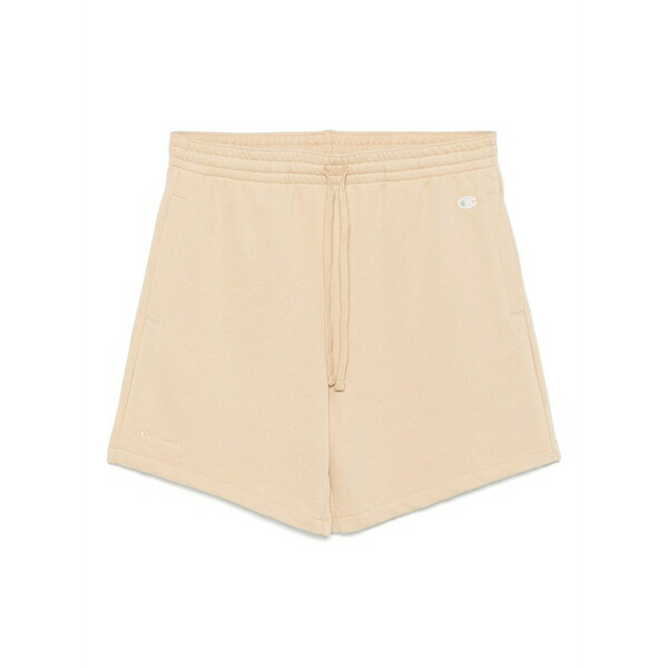 はやりっ子 メンズ 心地好いズボン下 ボトムス Logo-patch shorts Neutrals