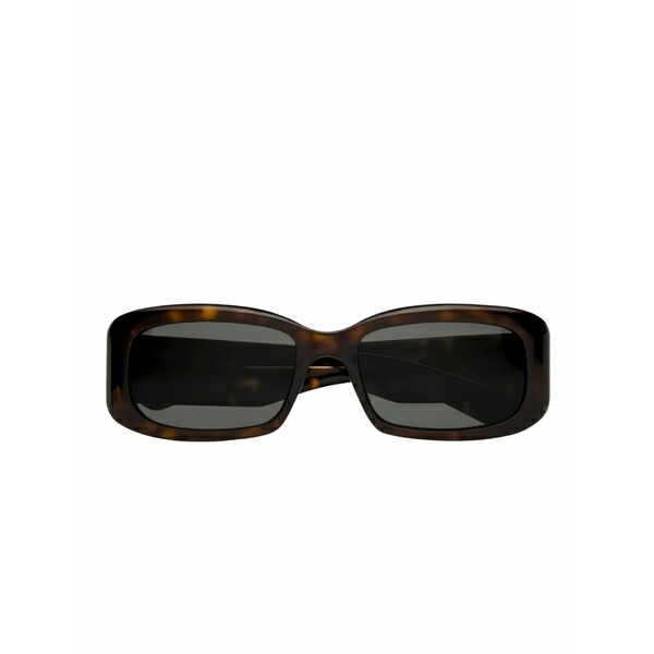 サンローラン アイウェア レディース サングラス＆アイウェア アクセサリー Sl 809 tortoiseshell-rectangle sunglasses Brown｜asty