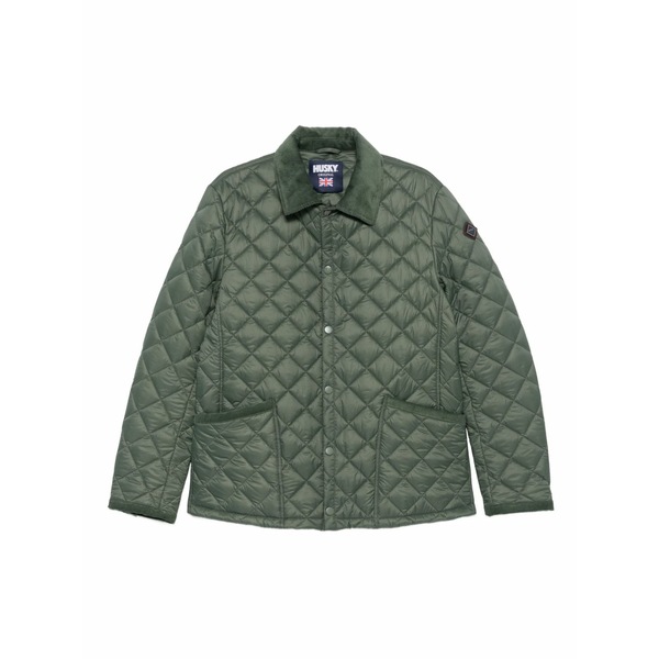 芙蓉足懸かり メンズ 上衣＆上衣 アウター Quilted jacket Green