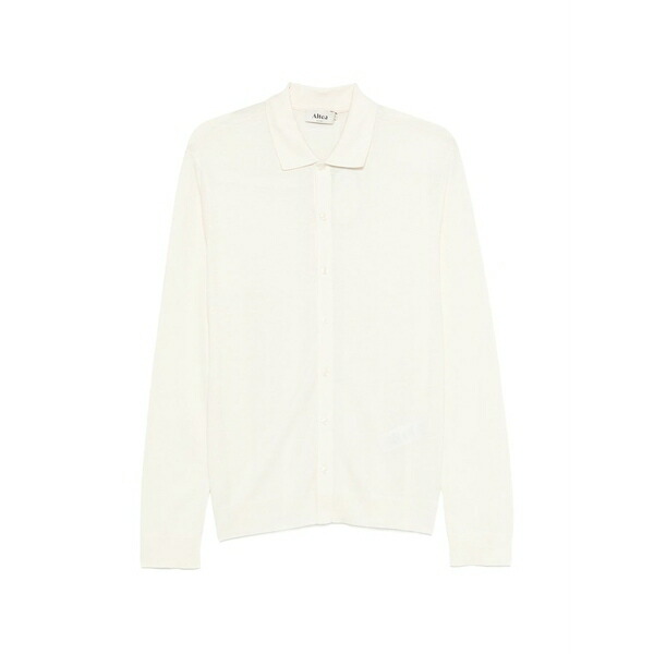 アルテア メンズ プルオーバー トップス Buttoned shirt Neutrals