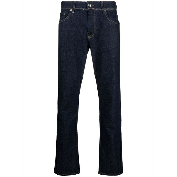ハケット メンズ デニムパンツ ボトムス Mid-rise slim-fit jeans Blue｜asty 53,880円