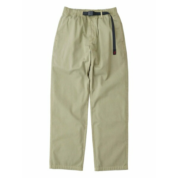 グラミチ メンズ カジュアルパンツ ボトムス Belted performance trousers Neutrals