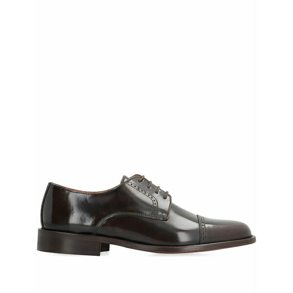 ブルーノマグリ メンズ ドレスシューズ シューズ Leather derby shoes Brown